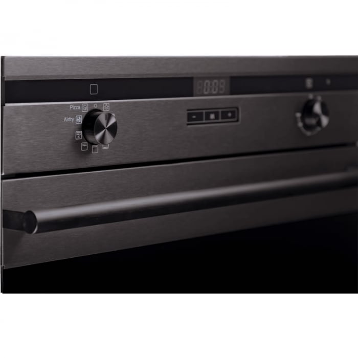 Pachet Cuptor electric incorporabil Tornado Eclipse, Dark Inox + Plita incorporabila Tornado Eclipse, Dark Inox [4]