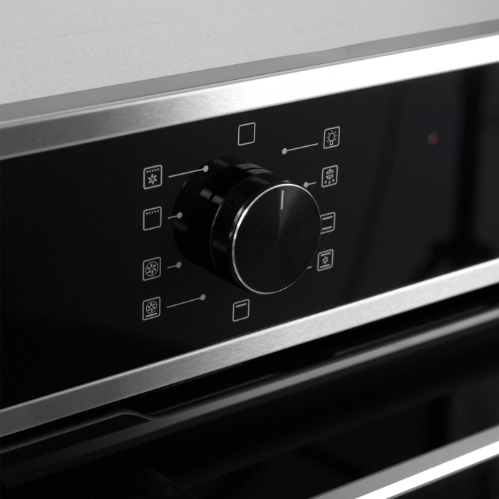 Pachet incorporabil, Cuptor electric, 75 litri, 9 functii, putere 2800 W, ventilatie, convectie 3D, grill, clasa A, Plita vitroceramica, 4 zone gatit, 9 trepte, putere 5800 W, SAMUS [4]