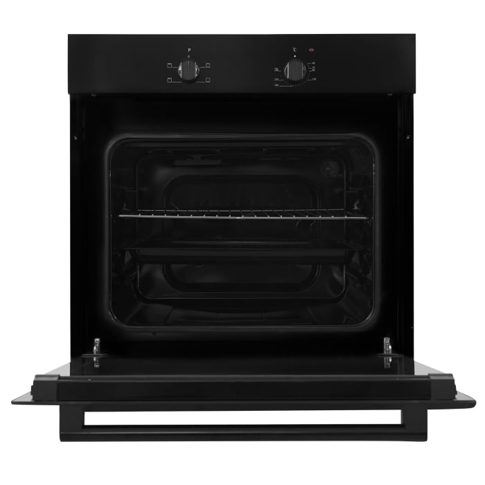 Pachet incorporabil, Cuptor electric, capacitate 62L, putere 2200W, grill, clasa A, 4 functii, Plita incorporabila, aprindere electrica, 4 arzatoare, Negru, SAMUS [3]