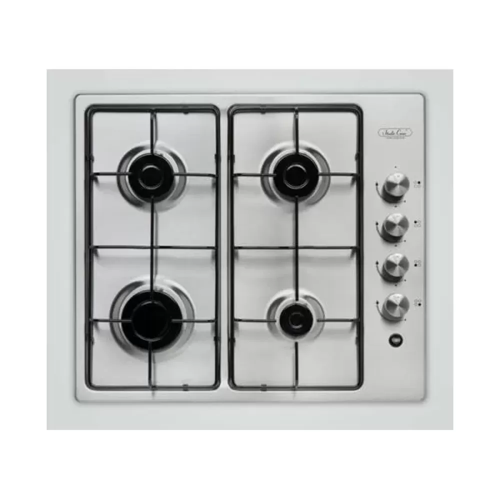 Pachet incorporabil, Cuptor pe gaz 56 L, grill, termostat, 60 cm, Plita pe gaz, Inox, 60 cm, aprindere electrica, Hota telescopica, 2 motoare, 3 viteze, Studio Casa K-Lara Gaz [5]