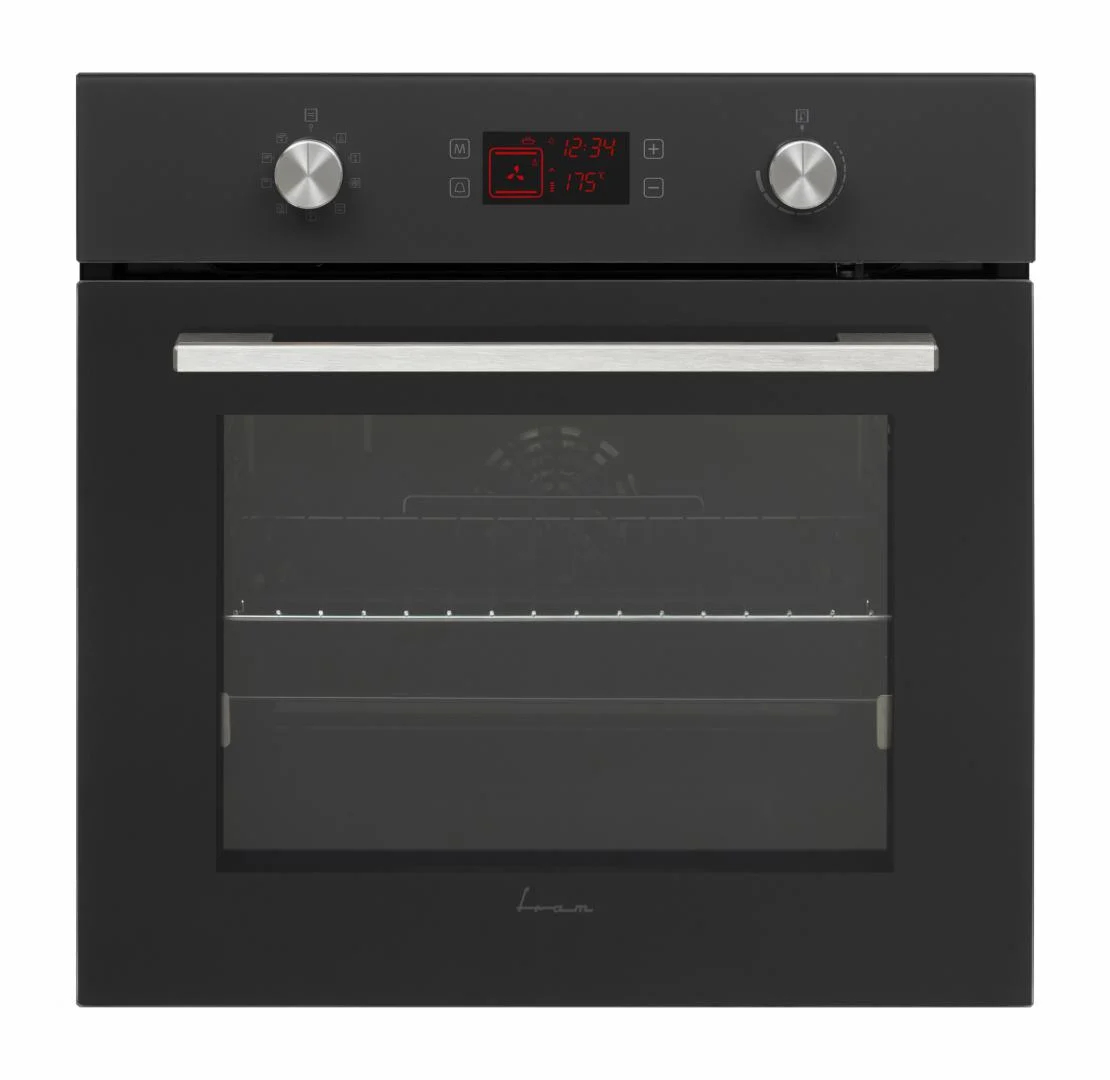 Pachet incorporabil FRAM, cuptor electric 69L, 9 programe, ventilator + plita sticla 5 ochiuri, aprindere electrica, gratare din fonta [2]
