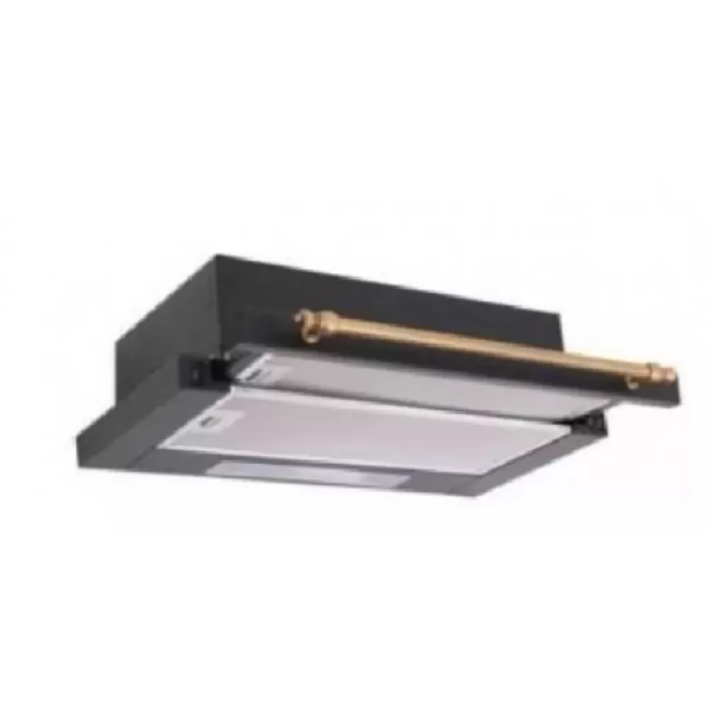 Pachet rustic incorporabil, Cuptor electric 56 L, 6 functii, ventilatie, timer, Plita rustica, 60 cm, aprindere electrica, Hota telescopica, 60 cm, 2 motoare, 3 viteze, Negru, Studio Casa Trio Nero [4]
