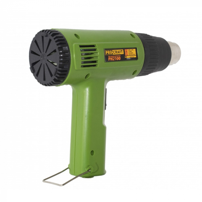 Pistol aer cald, Procraft PH2100, 2 trepte, 300, 600° C, 220V, 2100W [3]
