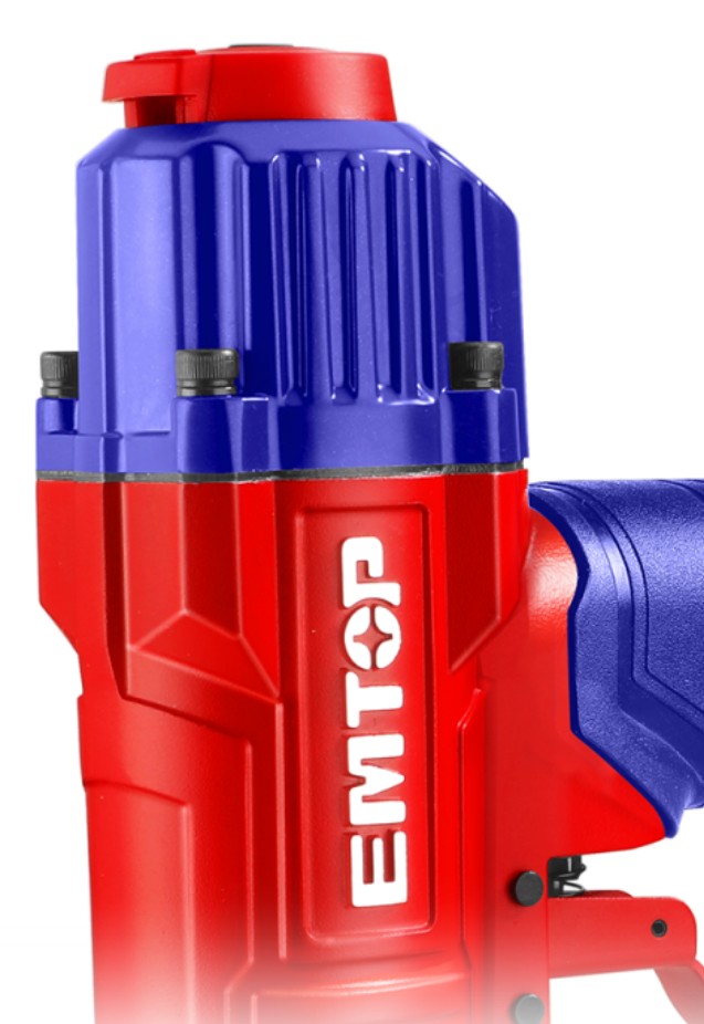 Pistol cu capse, cuie, pneumatic, accesorii incluse (capse,cuie), EMTOP [3]