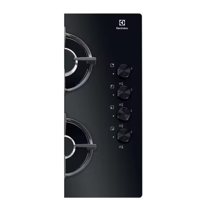 Plită incorporabilă Electrolux KGG6407K, Gaz pe Sticlă, 4 Arzătoare Speed Burner, 7,95 kW, Aprindere Electrică, Grătare Fontă, Siguranță Gaz, 60 cm, Negru. [6]