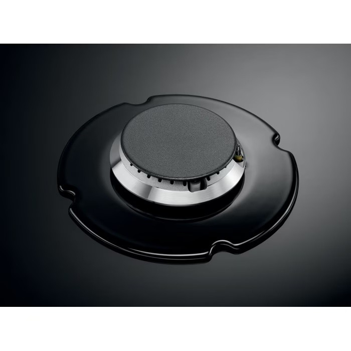 Plită incorporabilă Electrolux KGG6407K, Gaz pe Sticlă, 4 Arzătoare Speed Burner, 7,95 kW, Aprindere Electrică, Grătare Fontă, Siguranță Gaz, 60 cm, Negru. [5]