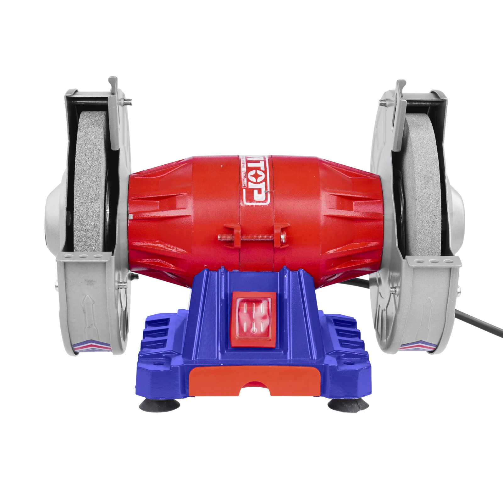 Polizor electric de banc, 2 pietre, 150mm, 230V, 150W, buton pornire, EMTOP [2]