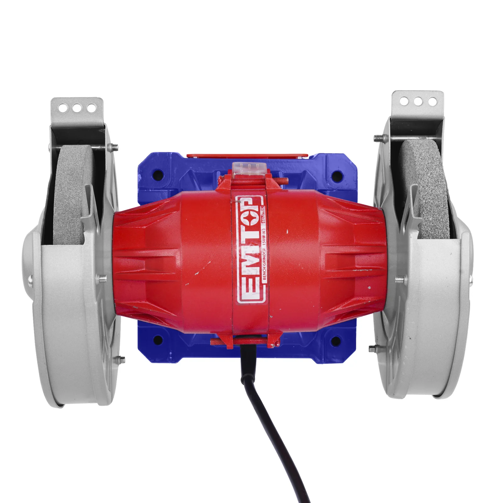 Polizor electric de banc, 2 pietre, 150mm, 230V, 150W, buton pornire, EMTOP [3]