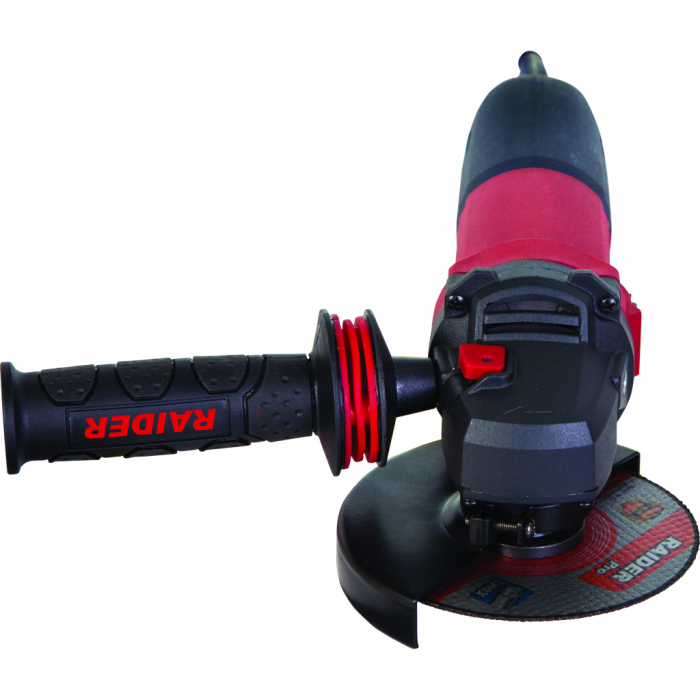Polizor unghiular, 125mm, 1400W, viteza variabila, Soft Start, Raider RDI-AG58 [3]