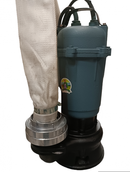 Pompa apa murdara, cu tocator si plutitor, 1500W, 12000l/h, cupla pompieri, absorbtie 5 m, 2 toli, Micul Fermier GF-2597 [5]