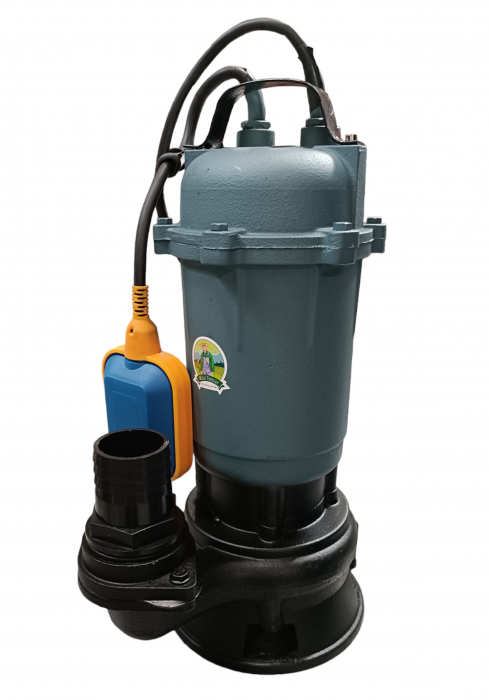 Pompa apa murdara, cu tocator si plutitor, 1500W, 12000l/h, cupla pompieri, absorbtie 5 m, 2 toli, Micul Fermier GF-2597 [2]