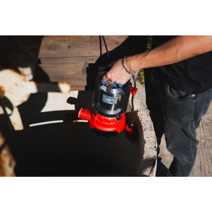 Pompa apa murdara, plutitor, inox, 1100 W, 1"tol, 20 mc/h, 230V, adancime 7m, RAIDER [5]