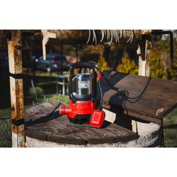 Pompa apa murdara, plutitor, inox, 1100 W, 1"tol, 20 mc/h, 230V, adancime 7m, RAIDER [8]