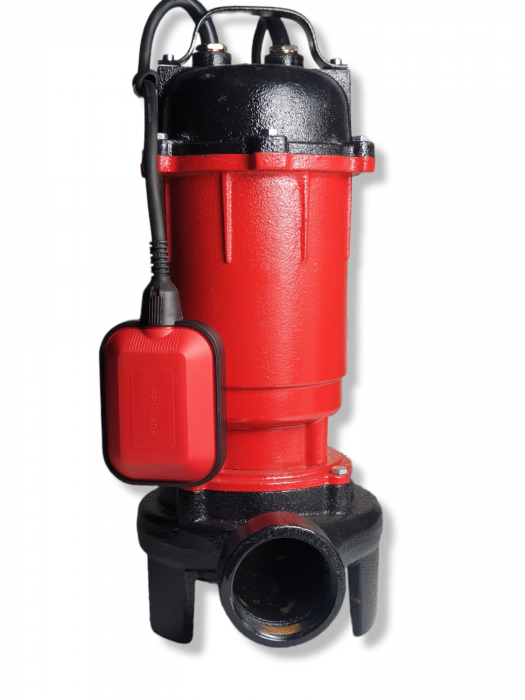 Pompa apa murdara, tocator si plutitor, 750W, 2"toli, 180 l/min, Elefant WQCD10-10-0.75F [2]