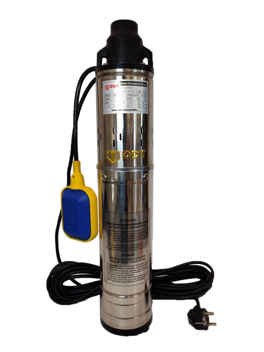 Pompa apa, submersibila cu plutitor, DDT, QGD120, 1.1 kW, Inox, 3 m³/h [2]