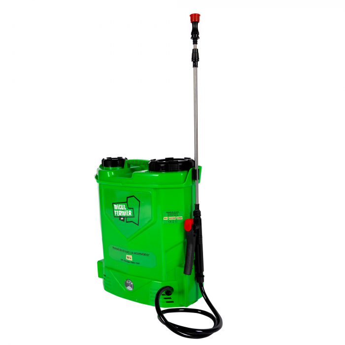 Pompa de stropit cu acumulator, 12 L, 12V, 5.5 Ah, 8 Bar, Micul Fermier [4]