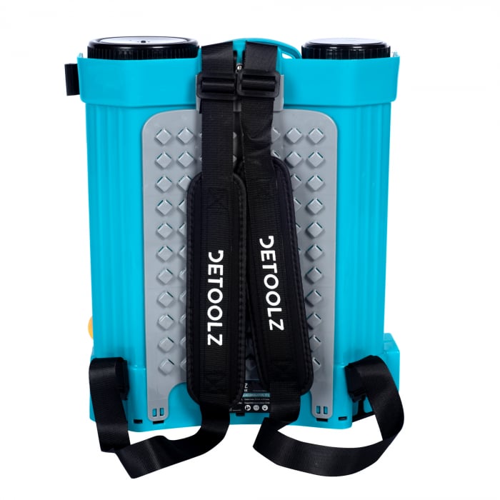 Pompa de stropit cu acumulator, 17 L, 12 Ah, 5.5 Bar, tija dubla, pompa dubla presiune, 12 V, Detoolz [8]