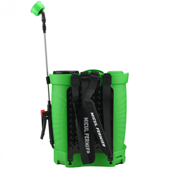 Pompa de stropit cu acumulator, 18L, 12V, 8Ah, 5.5 bar, Micul Fermier [4]