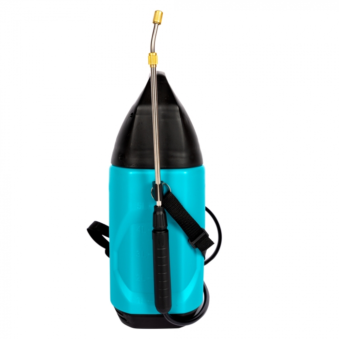 Pompa de stropit cu acumulator, 5 L, 12V, 2 Ah, 2.2 Bar, autonomie max 5h, Detoolz [3]