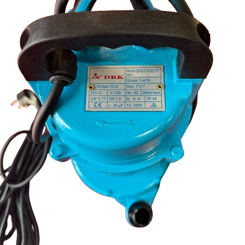 Pompa submersibila, apa curata, 750W, 32m refulare, 1"tol, 220V, DRK QDX-32-0.75kW [3]