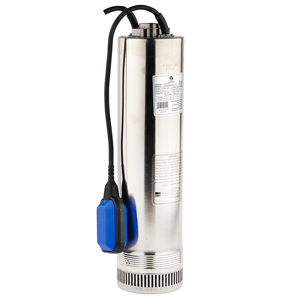 Pompa submersibila, apa curata, puturi, cablu 15m, plutitor, 750W, 1.1/2", refulare 43m, 7.8 m3/h, Gmax 125SCM [1]