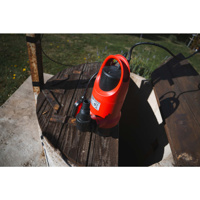 Pompa submersibila, apa murdara, 900 W, adancime 5m, 230 V, 15 mc/h, 1"tol, RAIDER [4]