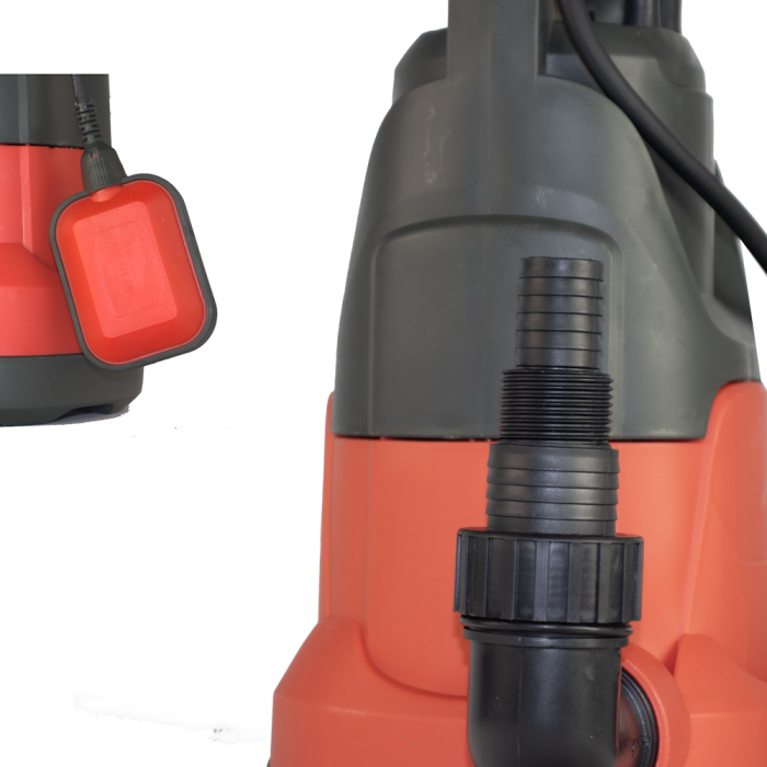 Pompa submersibila, apa murdara / curata, cu plutitor, 900W, 15000 l/h, 1 tol, absorbtie max 7m, Elefant QTP900 [3]