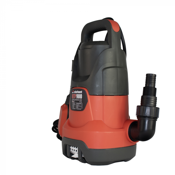 Pompa submersibila, apa murdara / curata, cu plutitor, 900W, 15000 l/h, 1 tol, absorbtie max 7m, Elefant QTP900 [2]
