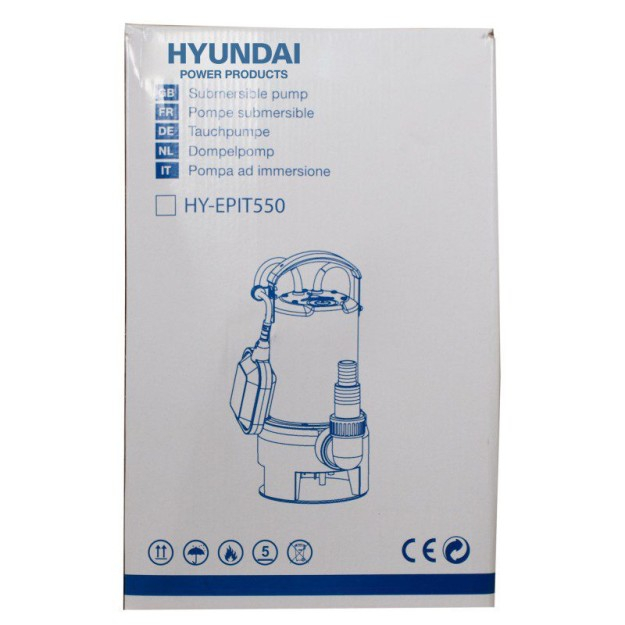 Pompa submersibila apa murdara Hyundai HY-EPIT550 [2]