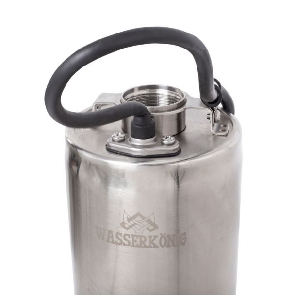 Pompa submersibila centrifugala multietajata Wasserkonig, diametru 125mm, 1550 W, debit 6600 l/h, 1.1/4 inaltime refulare 62 m [3]