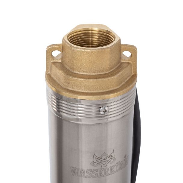 Pompa submersibila centrifugala multietajata Wasserkonig, putere 1200 W, debit 5640 l/h, 1.1/4, inaltime refulare 85 m [3]