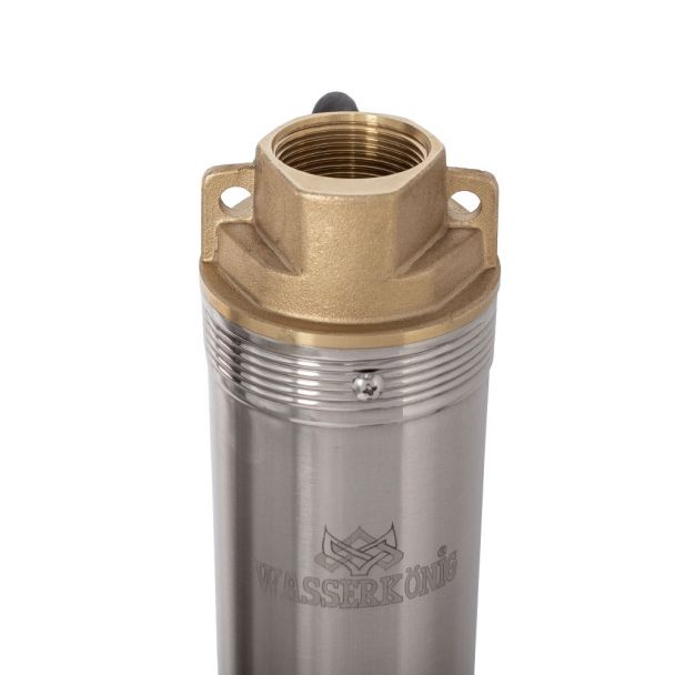 Pompa submersibila centrifugala multietajata Wasserkonig, putere 1500 W, debit 5640 l/h, 1.1/4" toli,  inaltime refulare 100 m [3]