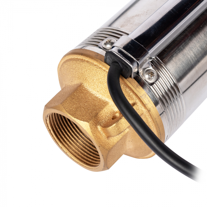 Pompa submersibila de adancime, 1.1 Kw, 5.4 mc/h, 16 turbine, pompare 130m, adancime 70m, 1.1/2", Micul Fermier [4]
