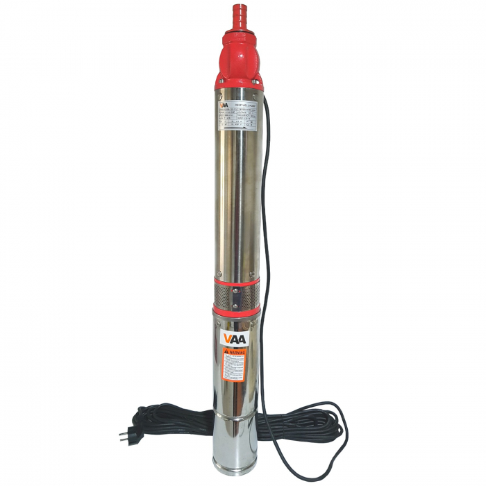 Pompa apa submersibila , VAA, 8 turbine, 15m cablu, 1500W, + Presostat Raider 2200W [3]
