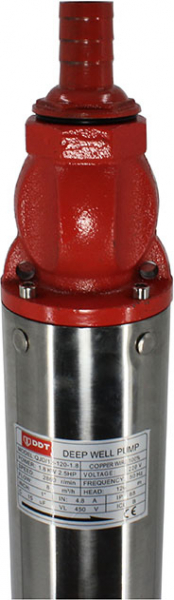 Pompa submersibila de mare adancime, DDT, QJD12-120-1.8, 1800 W, 8 m³/h, 12 turbine, Inox [2]