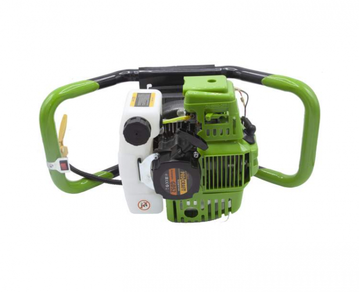 Motoburghiu pe benzina, foreza pentru pamant, Procraft GD 52, 2 cp + 3 burghie incluse (150,200,300 mm) [3]