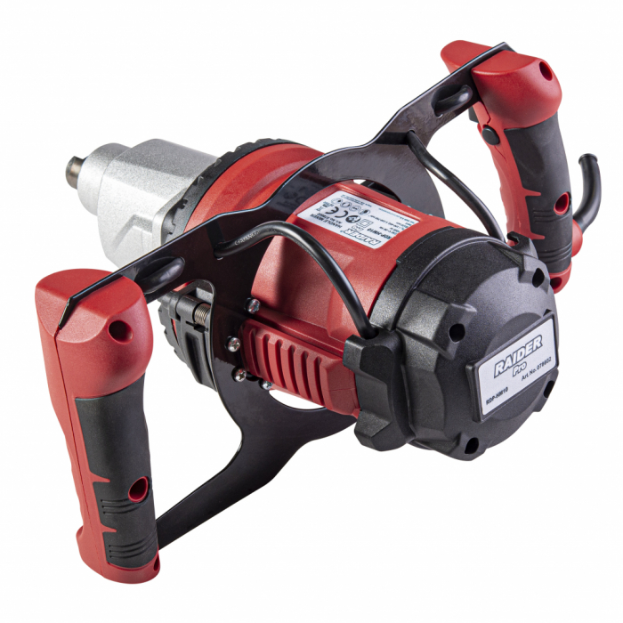 Mixer electric mortar,ciment, 2 viteze, 450-750min-1, 1600W, Raider RDP-HM10, Profesional [3]