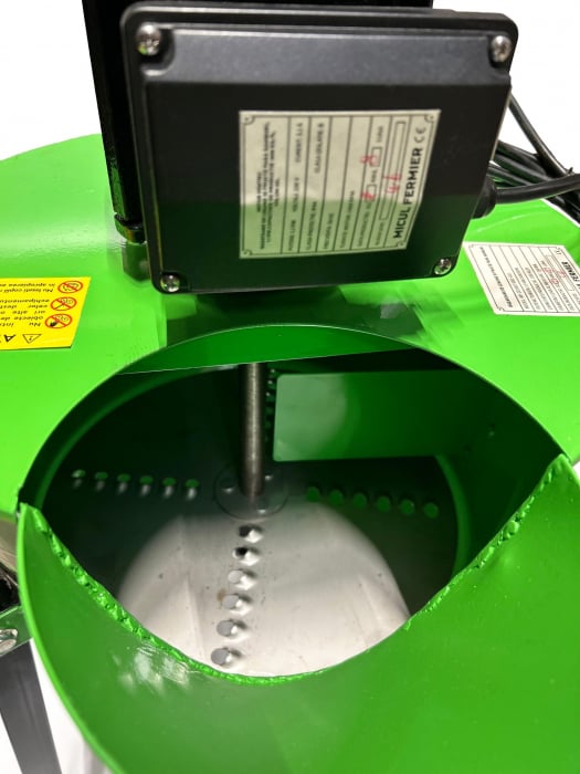 Razatoare de fructe si legume, electrica, 1.1 kw, 1200 kg/h, cuva 35 L, 230 V, Micul Fermier [4]