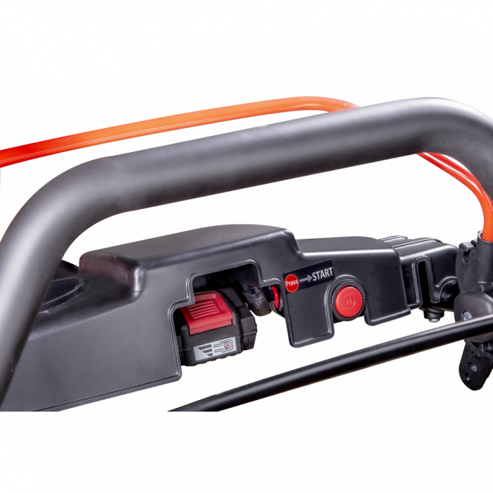 Masina de tuns iarba pe benzina, autopropulsata 196cc 3.2kw (4.3cp) 53cm 21" 60L 5 in 1 2500m2 RAIDER  RD-GLM10 [3]