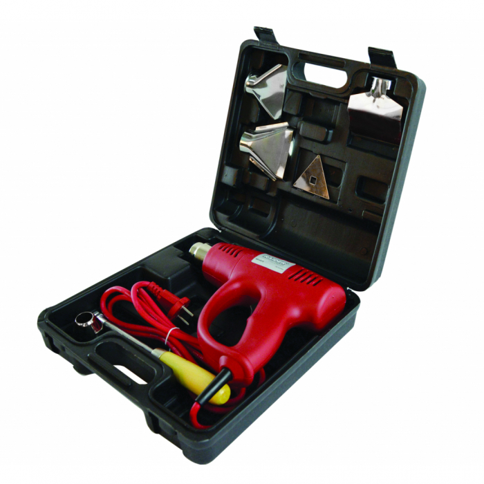 Pistol aer cald, 2000W, 2 trepte, accesorii, geanta plastic, RAIDER RDP-HG18 [2]