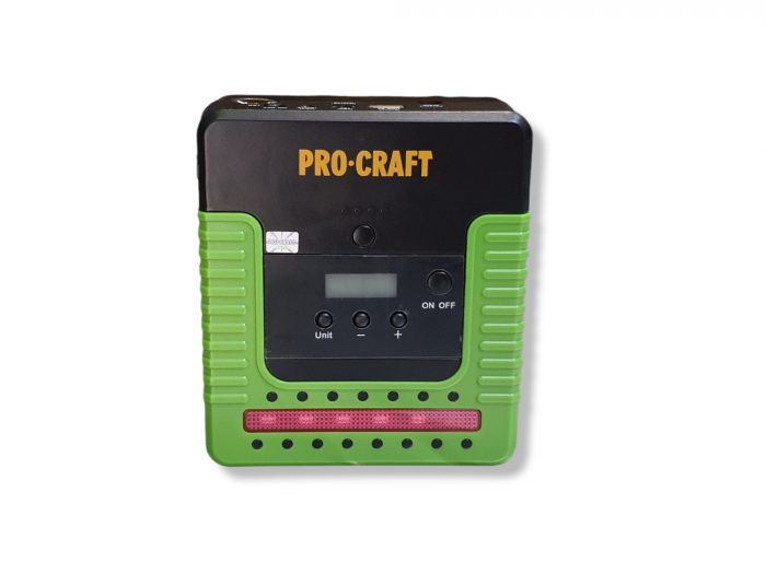 Redresor cu compresor auto, portabil, lanterna, powerbank, 300-600A, 12V, Procraft JSAP-12 [2]