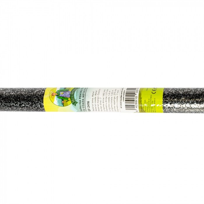 Sapaliga pentru plivit, cu coada metalica, 1.62m, 7 dinti, 275mm latime, Micul Fermier GF-2416 [5]