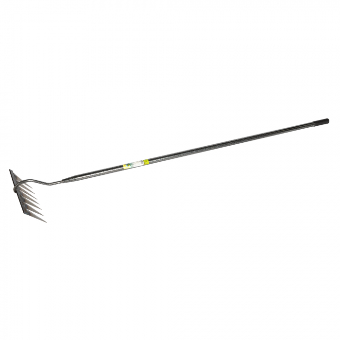 Sapaliga pentru plivit, cu coada metalica, 1.62m, 7 dinti, 275mm latime, Micul Fermier GF-2416 [2]