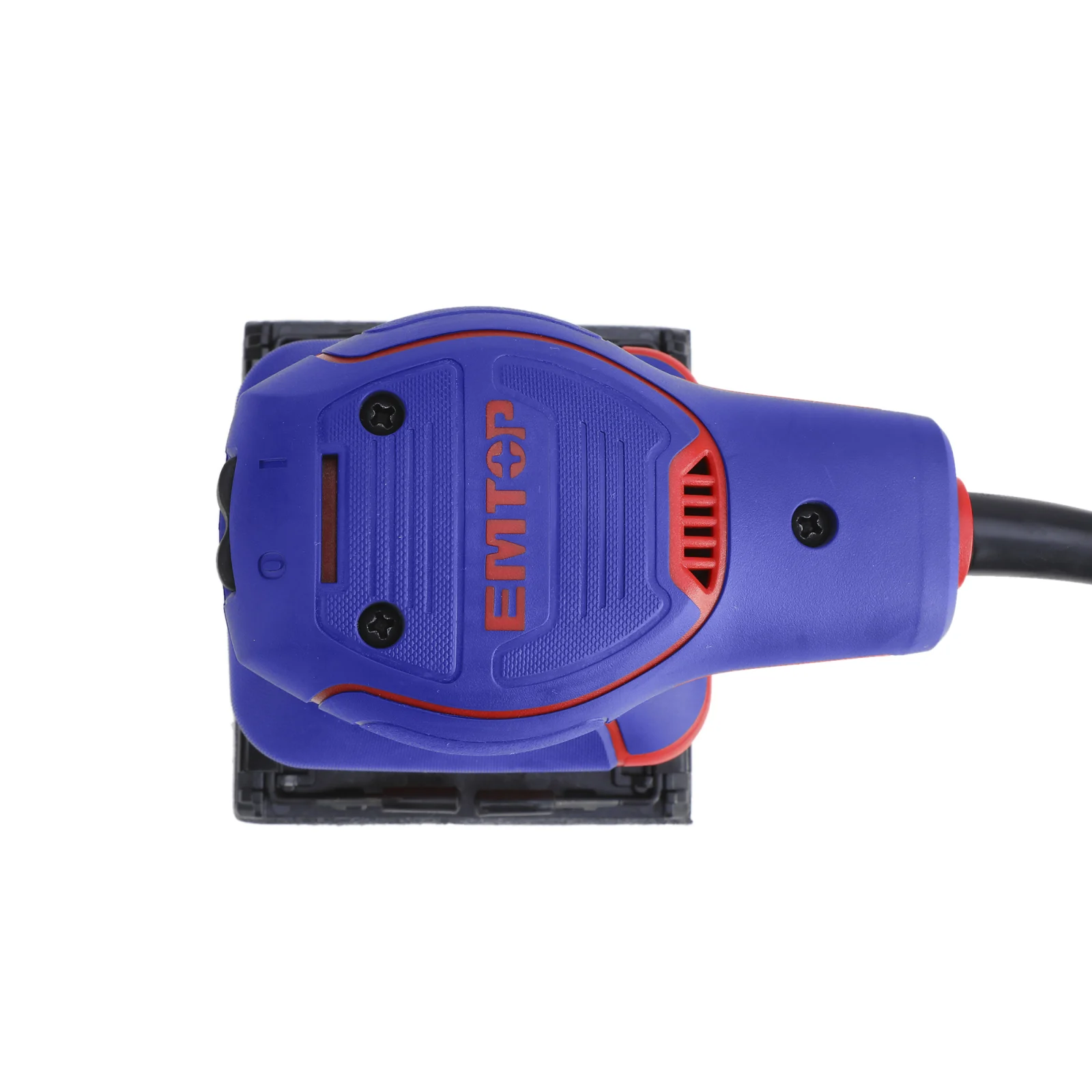 Slefuitor electric cu vibratii, 110x100mm, 220V, 240W, 5 panze cadou, EFSR24101 EMTOP [5]