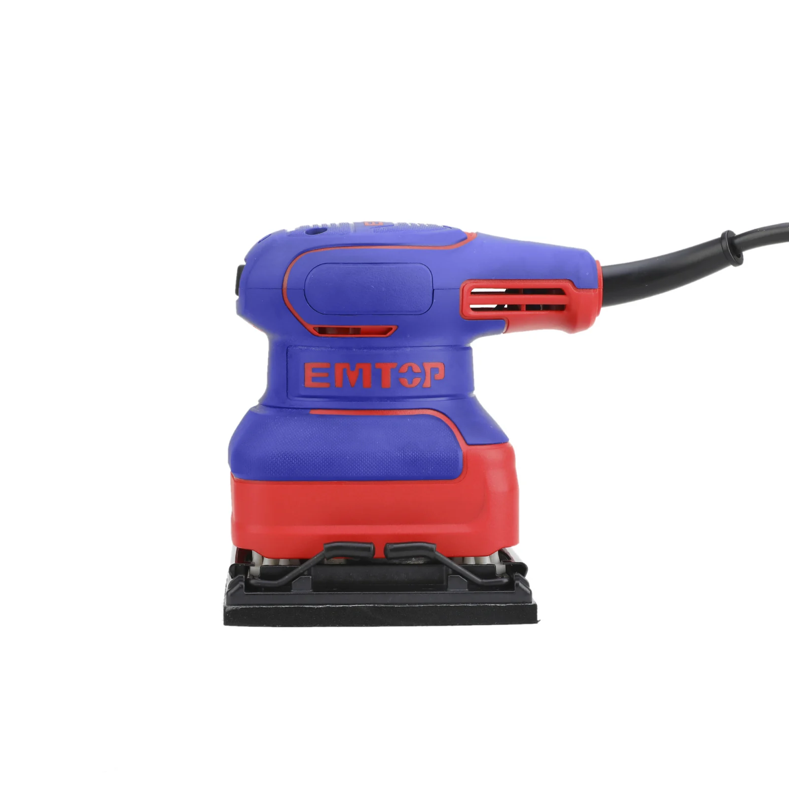 Slefuitor electric cu vibratii, 110x100mm, 220V, 240W, 5 panze cadou, EFSR24101 EMTOP [3]