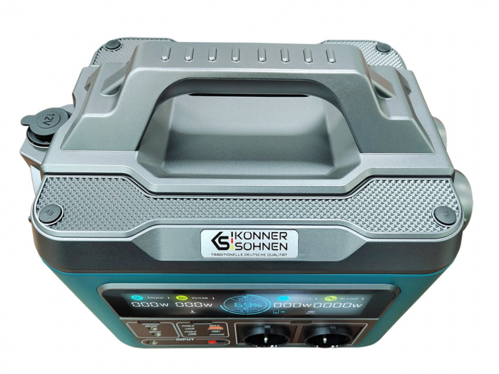 Statie acumulator portabil, incarcare electrica, UPS, Powerbank, 1110WH, 1200W - KS-1200PS-FC [4]