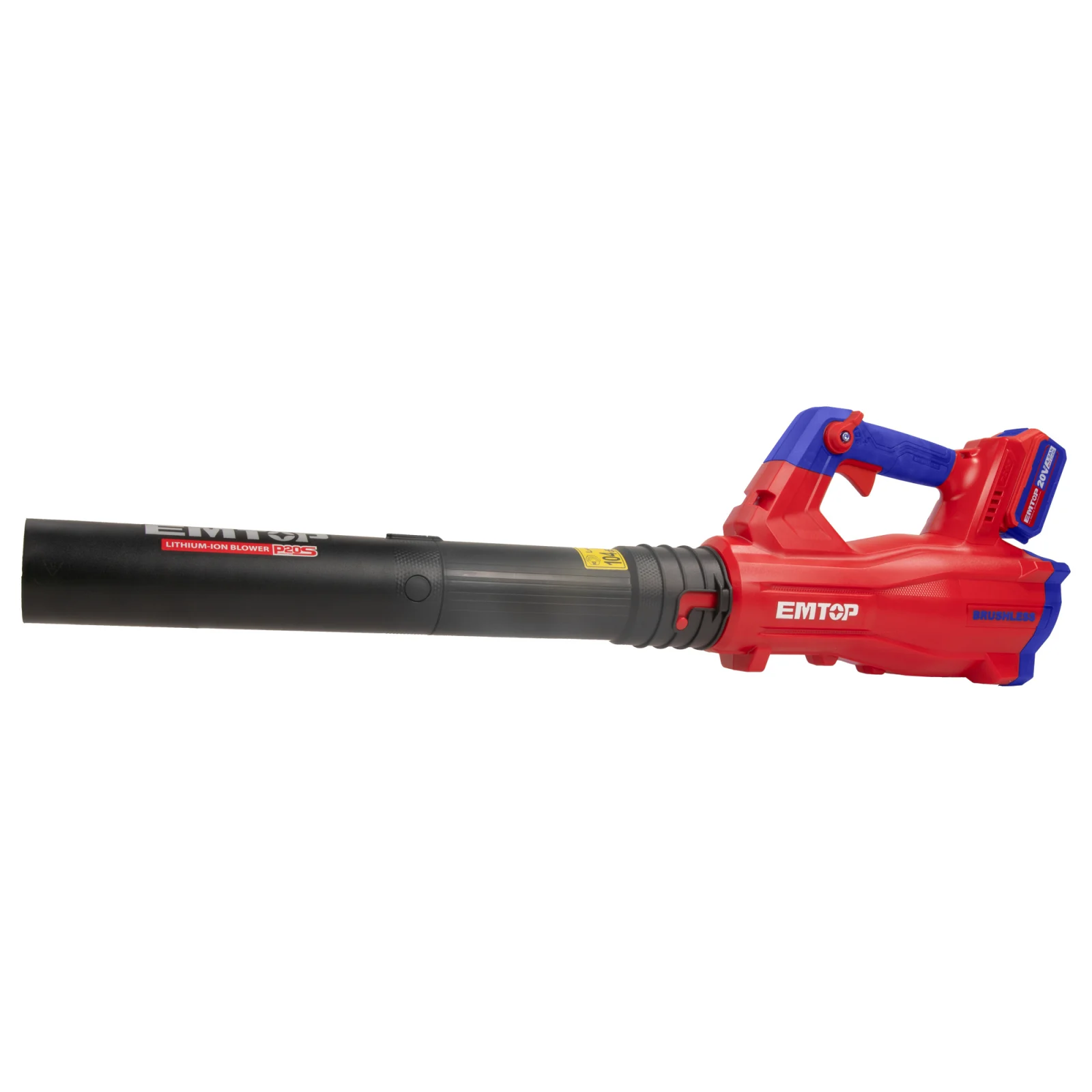 Suflanta frunze, cu acumulator, 2 x 20V 4.0Ah, Li-ION, 8.5m3/min, 18500Rpm, EMTOP [5]