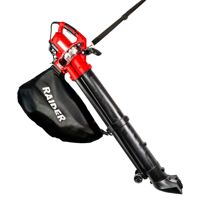 Suflanta frunze cu tocator, aspirare, putere 3000W, 230 V, sac 45 L, RAIDER [2]