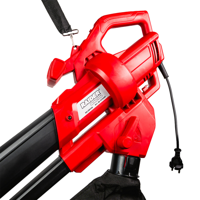Suflanta frunze cu tocator, aspirare, putere 3000W, 230 V, sac 45 L, roti, RAIDER [4]
