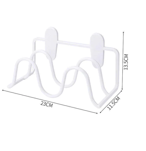 Suport pentru papuci suspendabil, 23x11.5x13.5 cm, Alb [6]